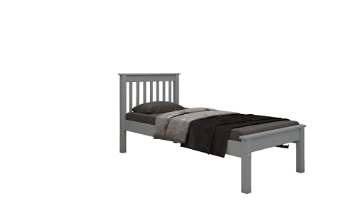 Furniture 321 Colorado 3' Bed Grey Low Foot End - No Delivery To Flats