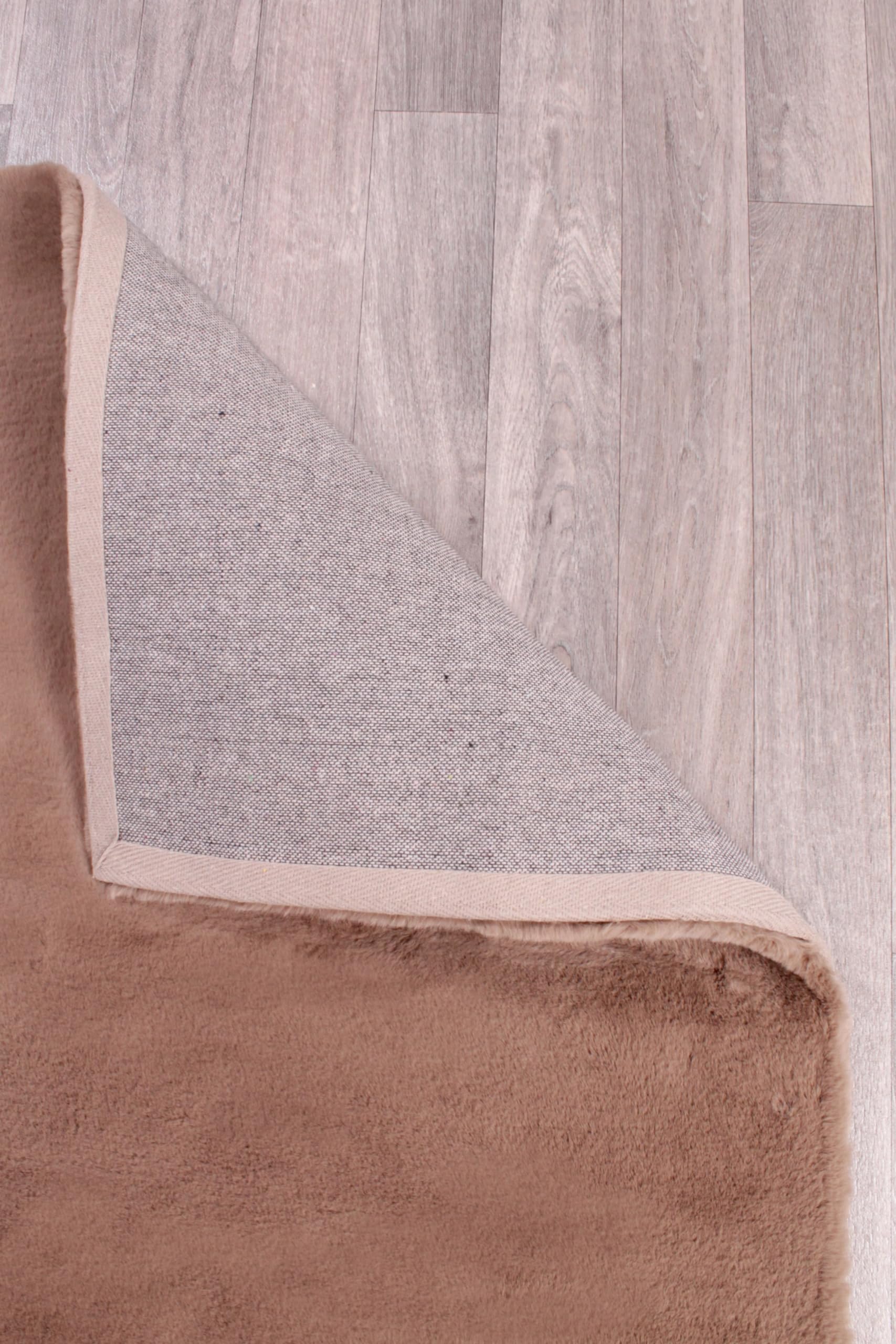 Lord of Rugs Lux Faux Fur Rug for Bedroom Dining Living Room Carpet Super Soft Fluffy Plush Plain Modern Floor Shaggy Rug