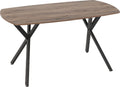 Seconique Athens Rectangular Dining Table in Medium Oak Effect
