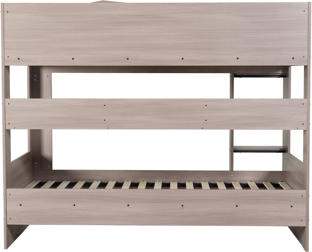 Furniture 321 Kid's Children's Hector Bunk Bed Ash Grey-No Delivery To Flats