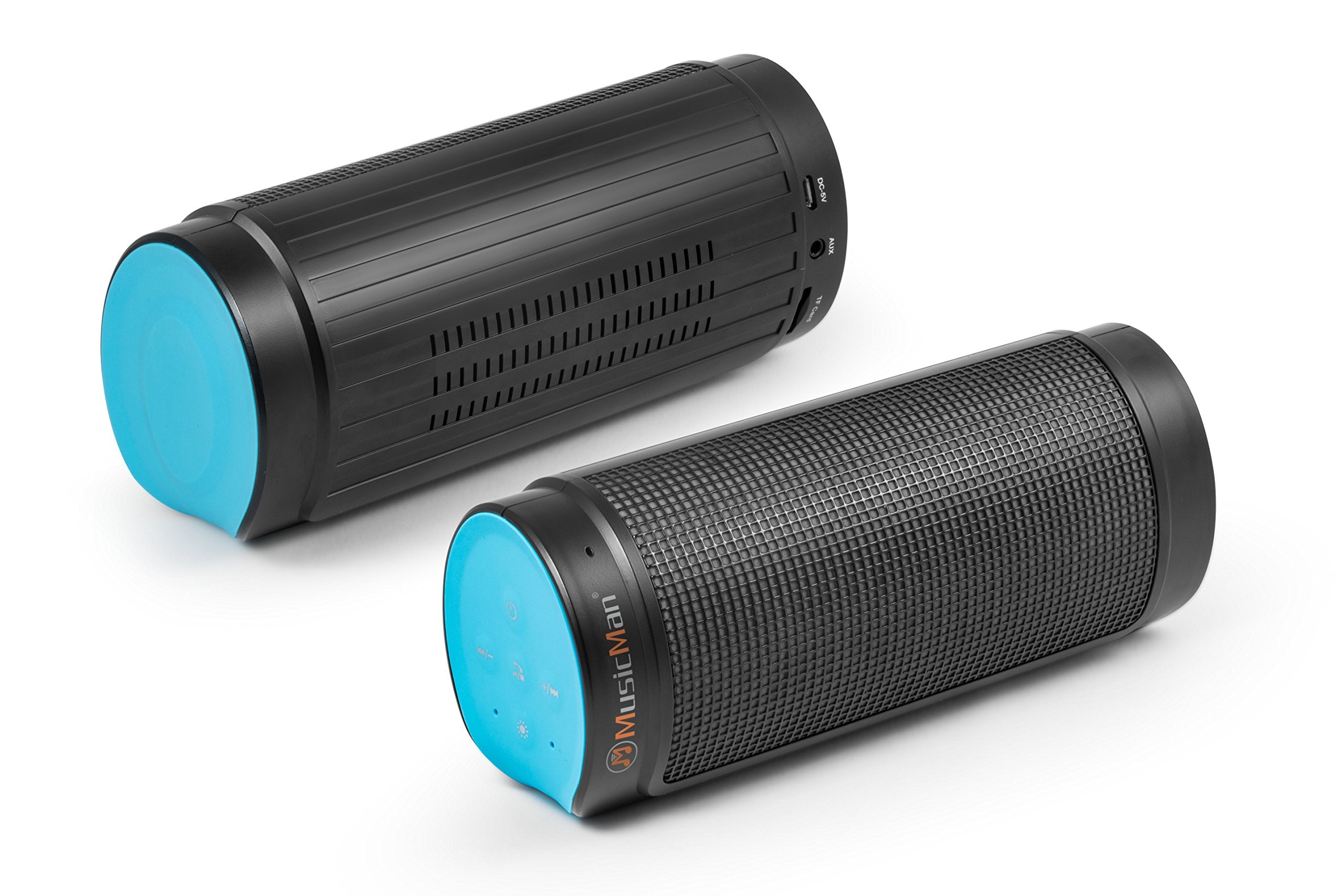 MusicMan Bluetooth LED Light Soundstation BT-X26 Bluetooth Speaker Black