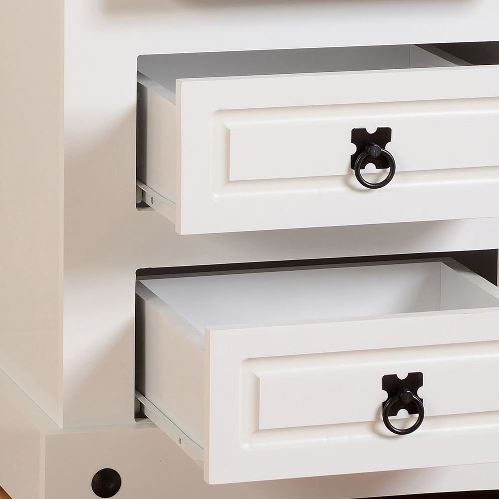 Corona 3 Drawer Bedside Chest