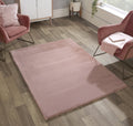 Lord of Rugs Lux Faux Fur Rug for Bedroom Dining Living Room Carpet Super Soft Fluffy Plush Plain Modern Floor Shaggy Rug