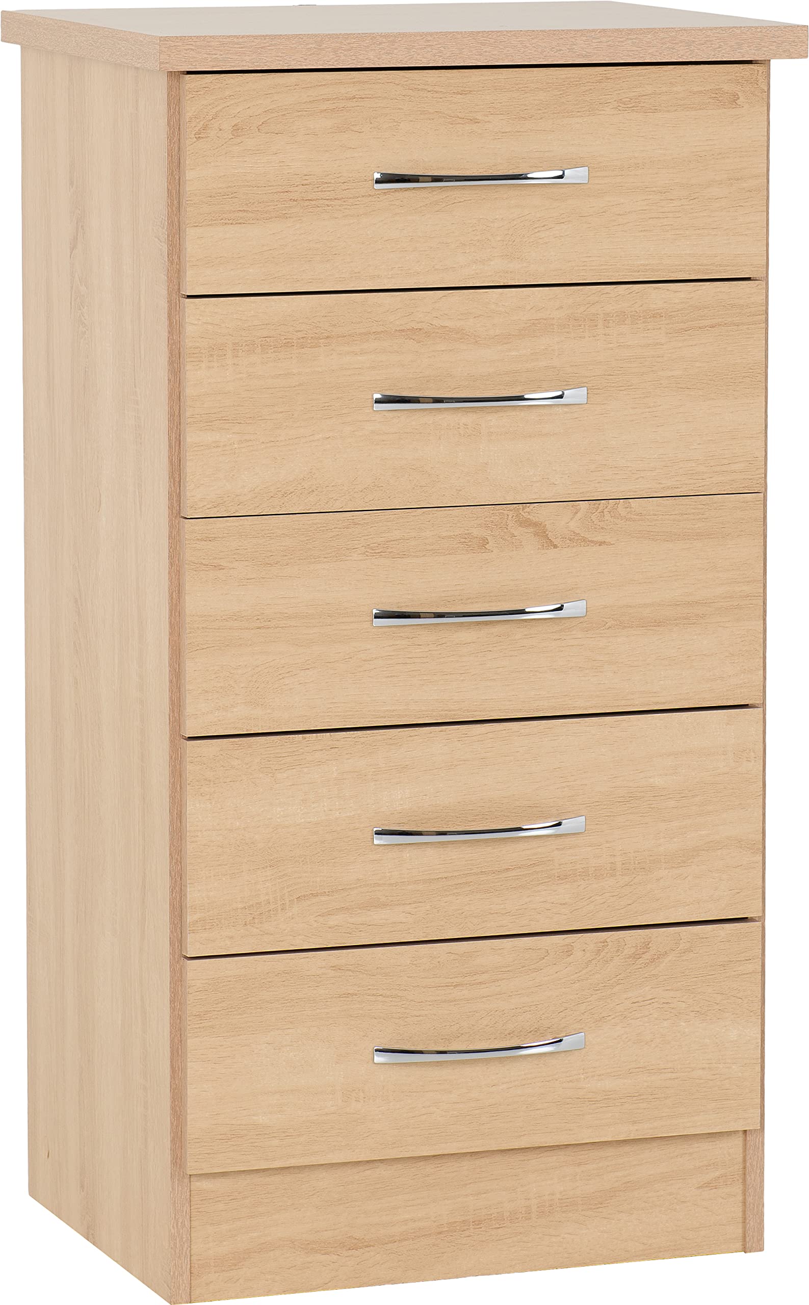 Seconique Nevada 5 Drawer Narrow Chest Nevada 5 Drawer Narrow Chest