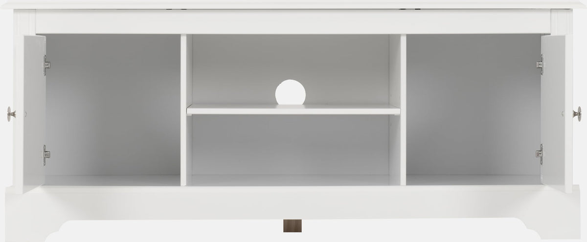Seconique Stratford 2 Door TV Unit in White