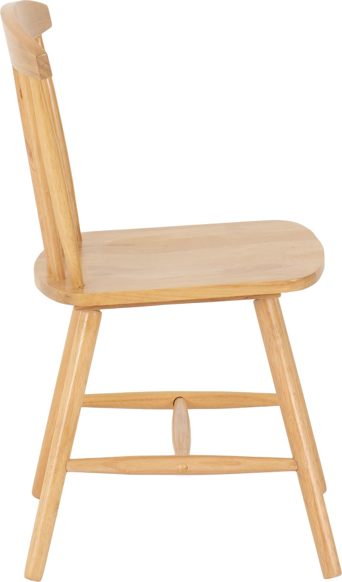 Furniture 321 Emery Chair Indoor Set Of 2 Rubberwood Chairs