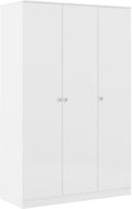 Seconique Denver 3 Door Wardrobe in Grey Gloss