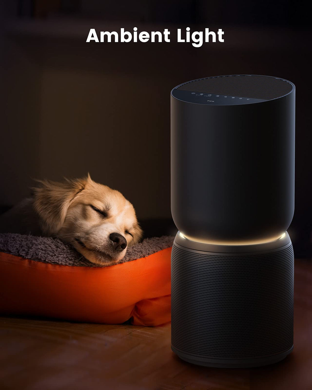 TCL Breeva Smart Air Purifier, True HEPA (H13), Removes 99.97% of Dust/Bacteria/Odors & More, App & Voice Control, Auto Shield, Quiet, White