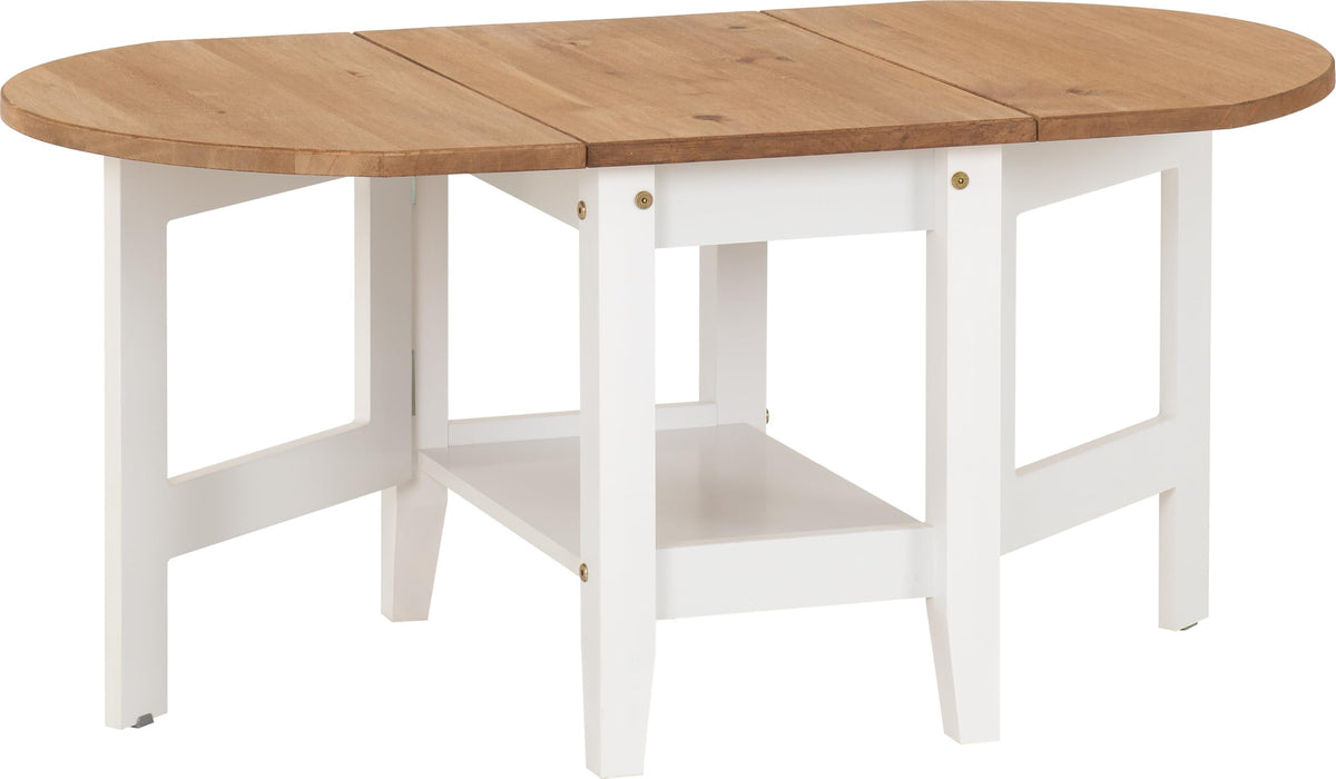 Seconique Santos Drop Leaf Coffee Table Drop Leaf Coffee Table