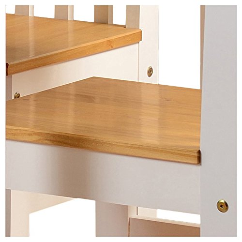 Andover Mills Rectangular Dining Table Set - Sturdy, Pleasant Made from Solid Pine Wood, With 4 Slat Back Chairs