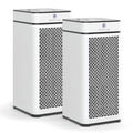Medify Air MA-40-W2 V2.0 Air Purifier with H13 HEPA filter - a higher grade of HEPA for 840 Sq. Ft. Air Purifier, 99.9% | Modern Design - White (2-Pack)