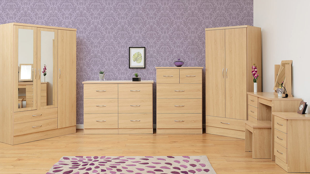 Seconique Nevada 1 Door 1 Drawer Wardrobe