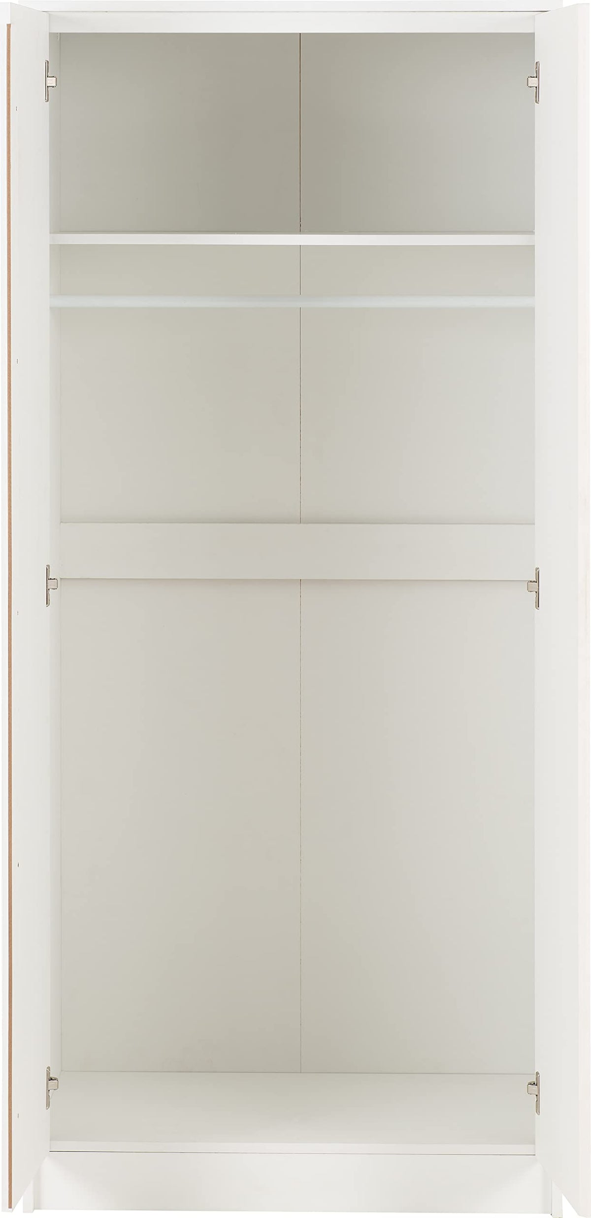 Seconique Malvern 2 Door Wardrobe in White
