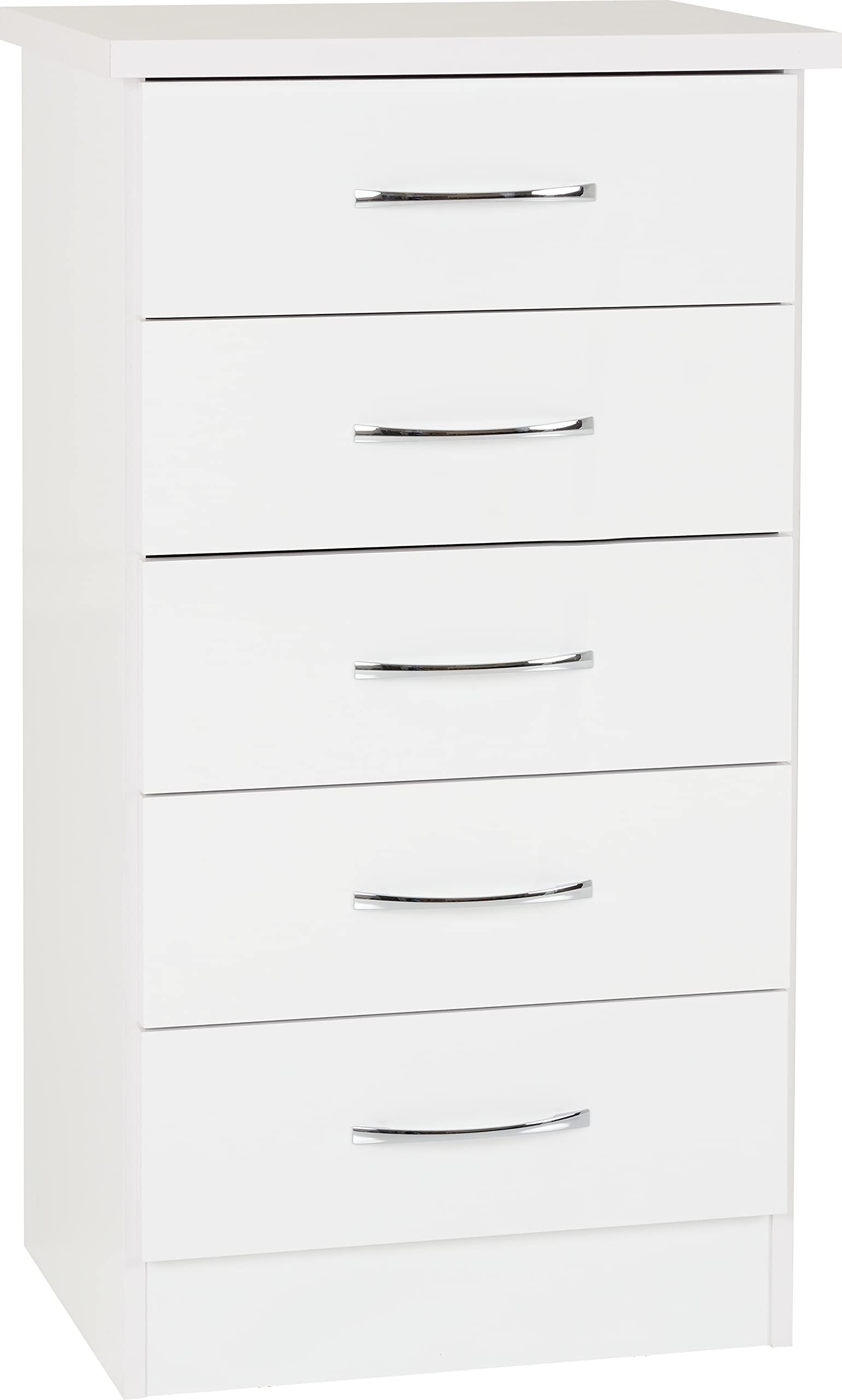 Seconique Nevada 5 Drawer Narrow Chest Nevada 5 Drawer Narrow Chest