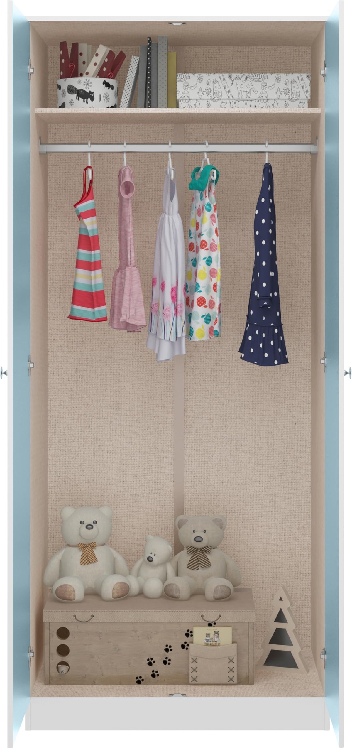 Seconique 2 Door Wardrobe