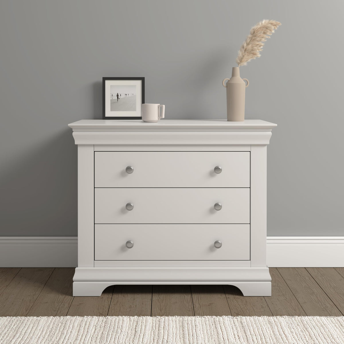Seconique Bordeaux 3 Drawer Chest