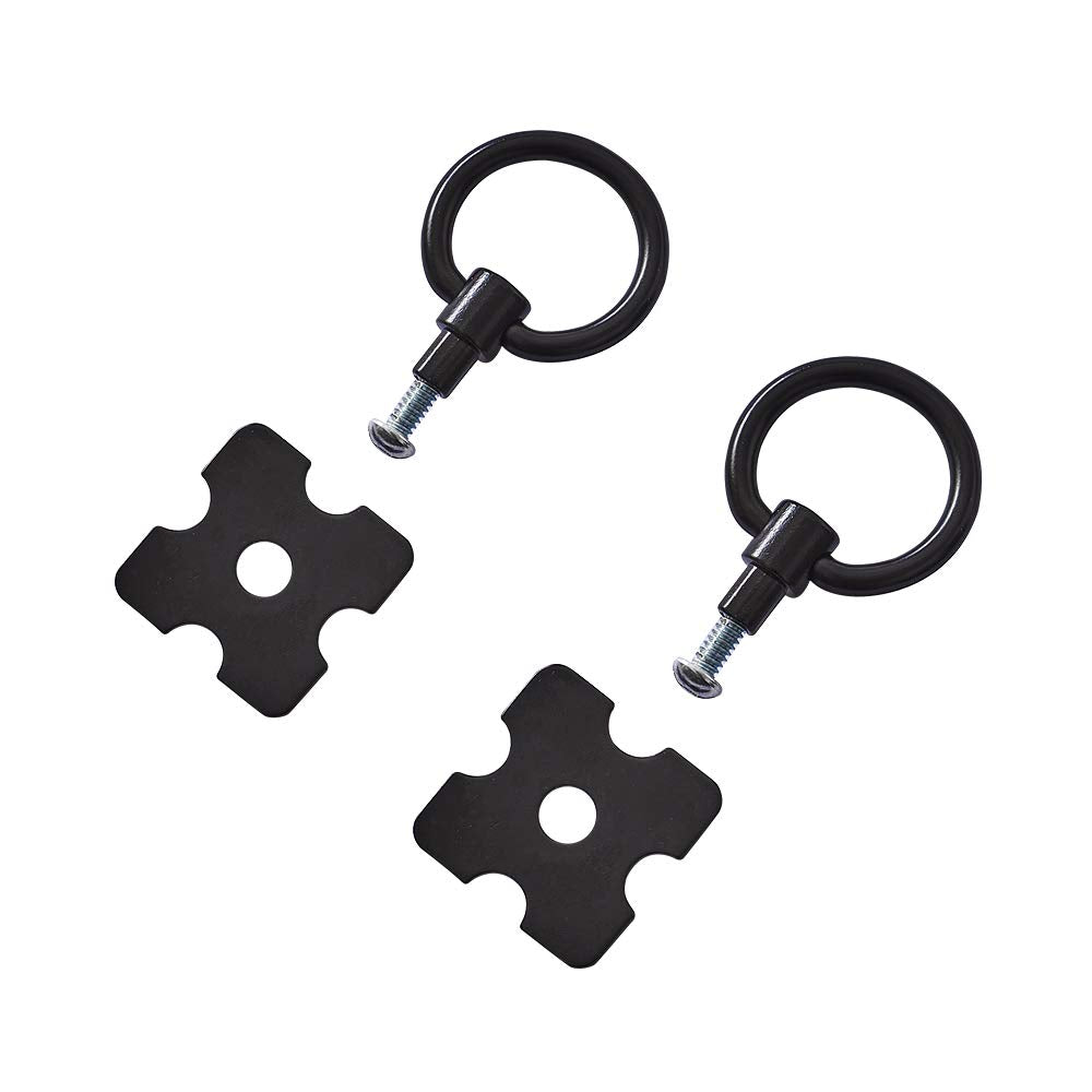 Panana Corona Replacement Furniture Fittings Black Metal Pull Handles/Hinges/Pins Studs for Cabinets Wardrobe Drawer (4PCS)