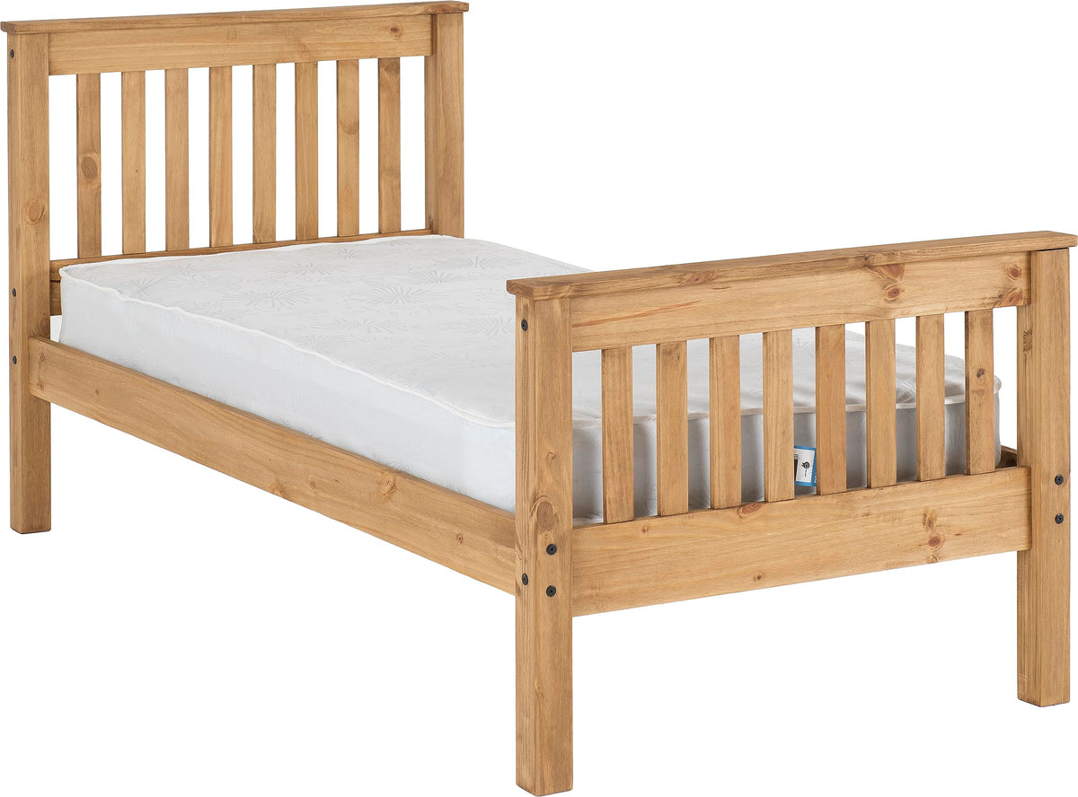 Seconique Monaco 3 Feet Bed High Foot End
