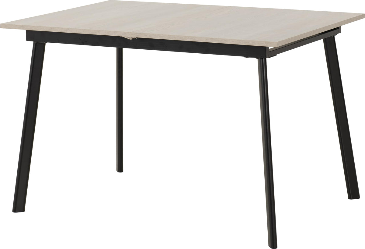 Seconique Avery Extending Dining Table in Concrete/Grey Oak Effect