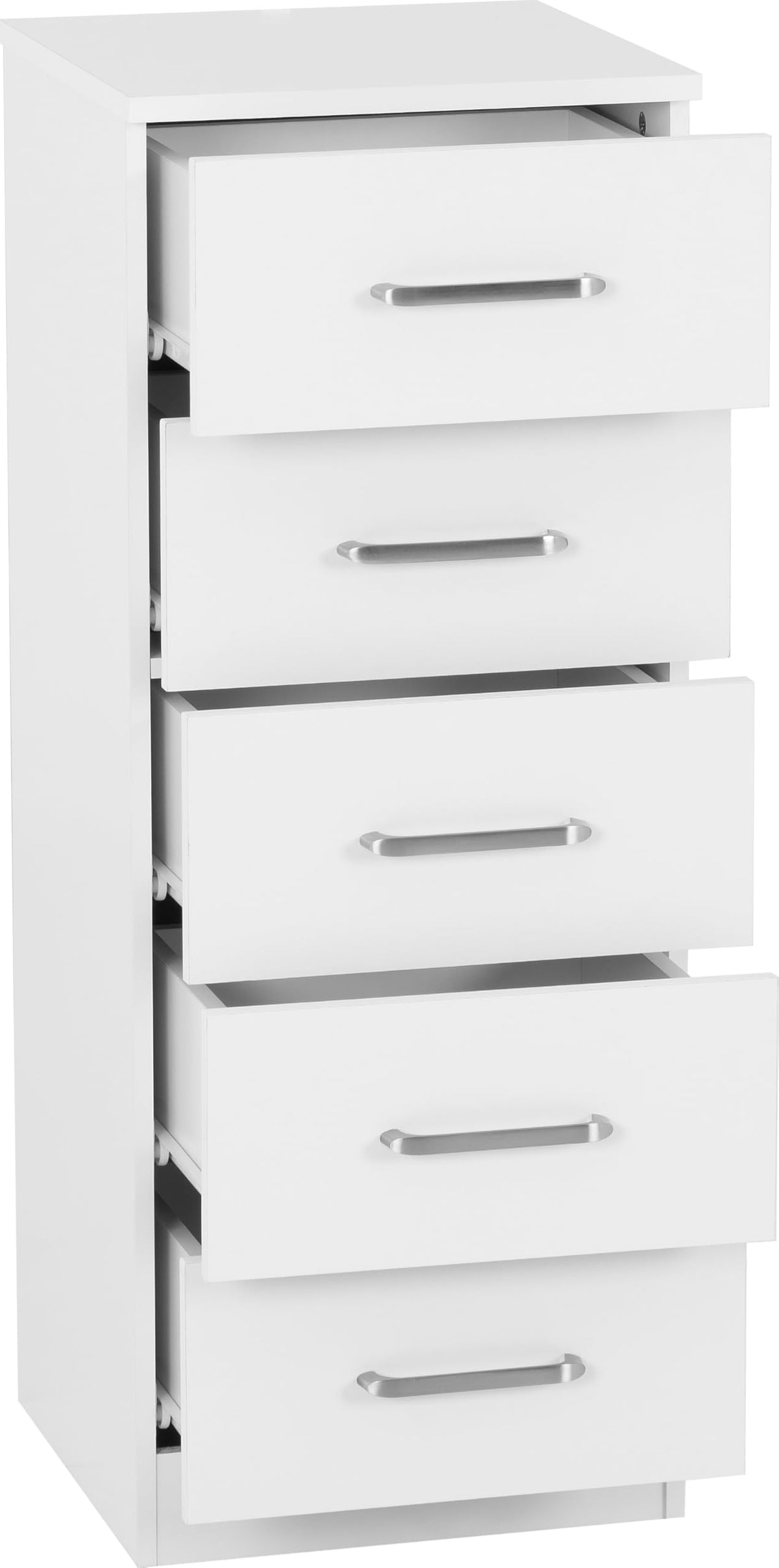 Seconique Dakota 5 Drawer Narrow Chest