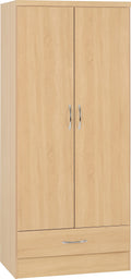 Seconique Nevada 1 Door 1 Drawer Wardrobe