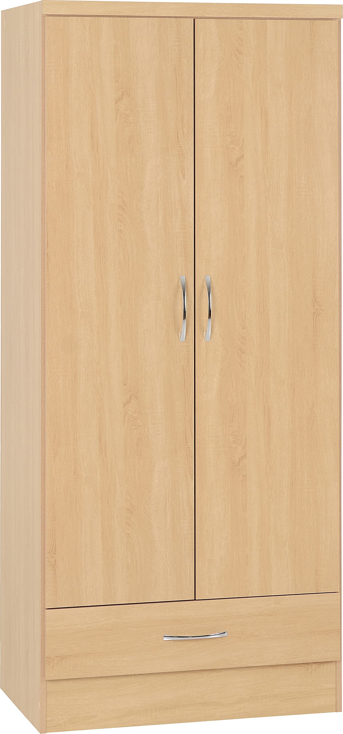 Seconique Nevada 1 Door 1 Drawer Wardrobe