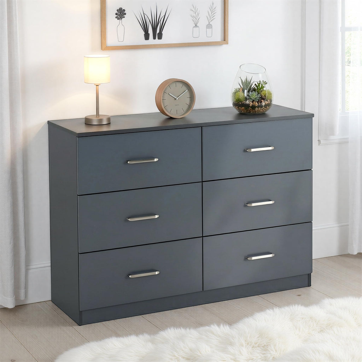 Seconique Dakota 6 Drawer Chest- Parent