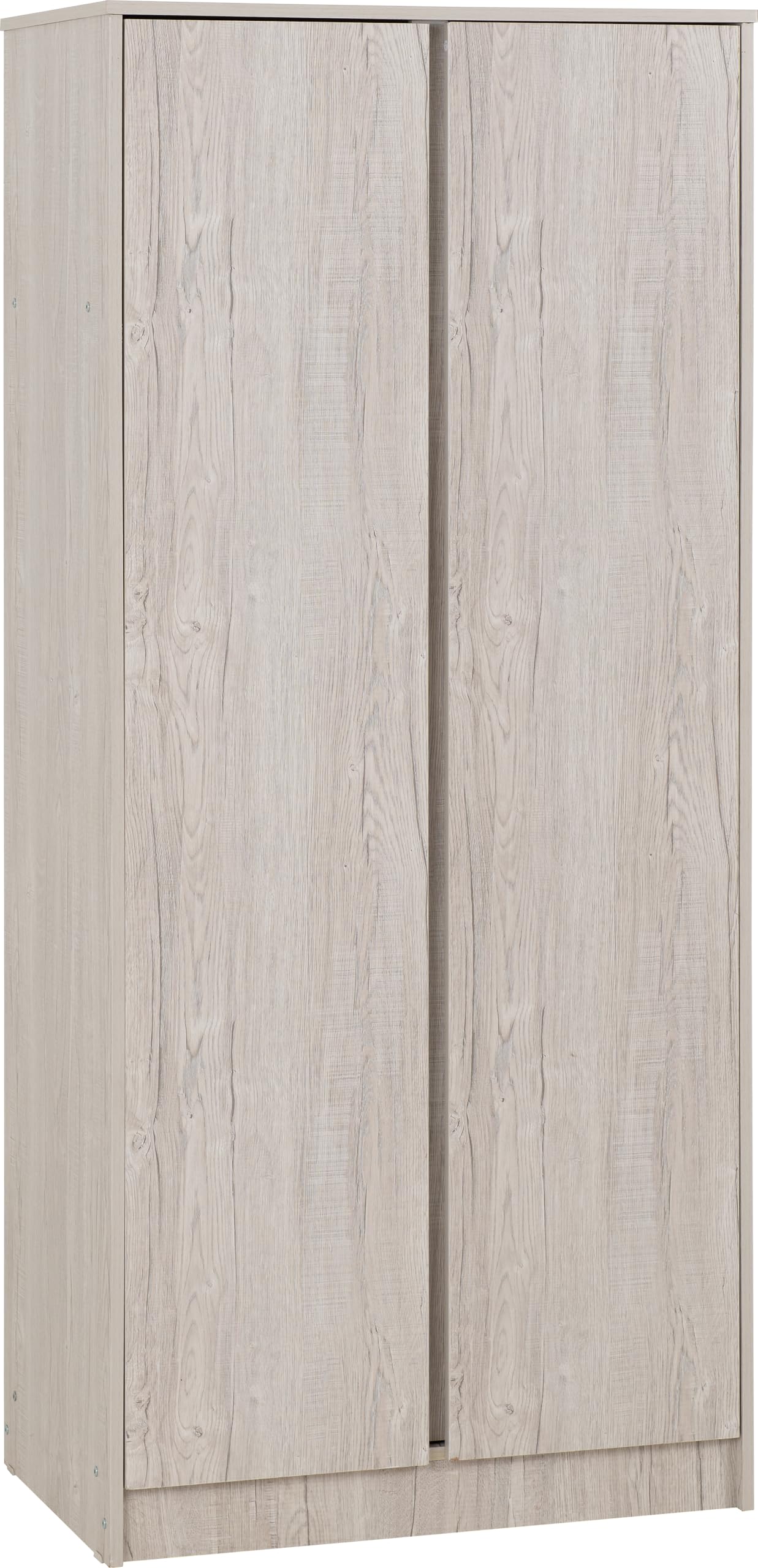 Seconique Malvern 2 Door Wardrobe in Urban Snow