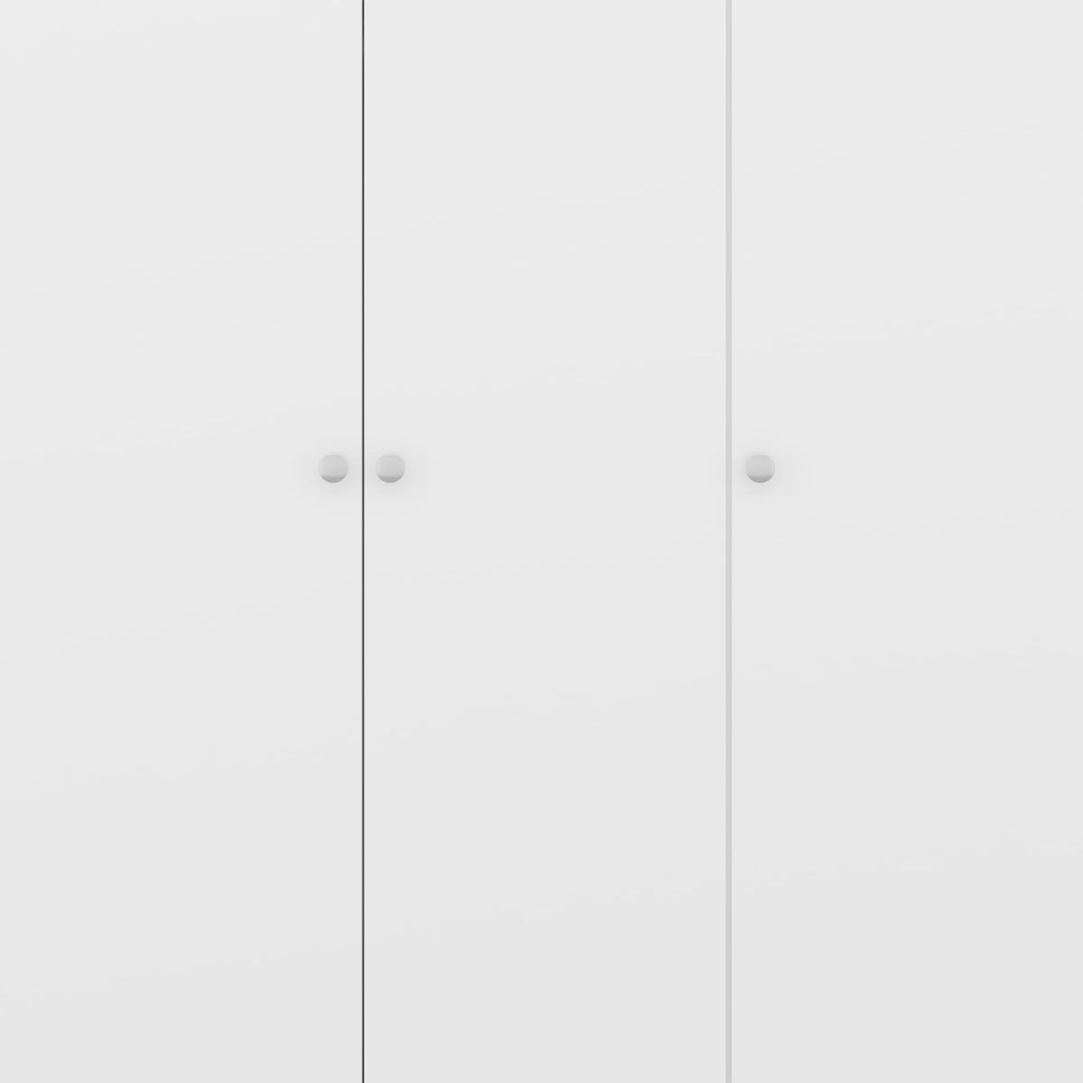 Seconique Denver 3 Door Wardrobe in Grey Gloss