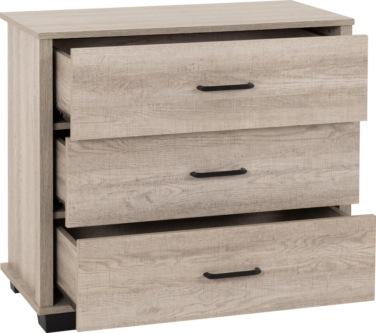 Seconique Oliver Trio in Light Oak Effect