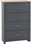 Seconique Portland 4 Drawer Chest