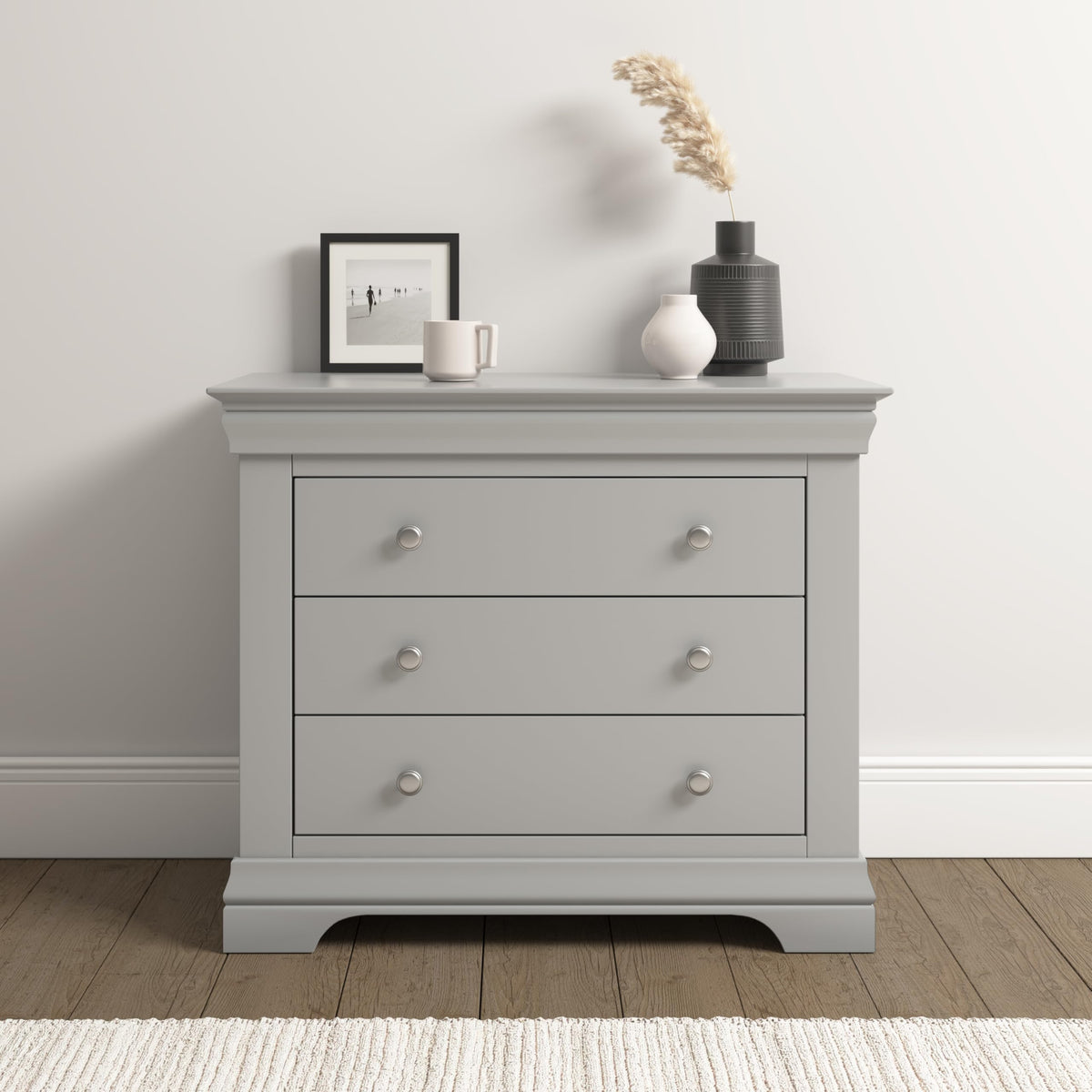 Seconique Bordeaux 3 Drawer Chest
