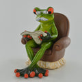 Comical Frogs - Grandad Small Resin Figurine Novelty Home Decor Joke Present Gift H10cm