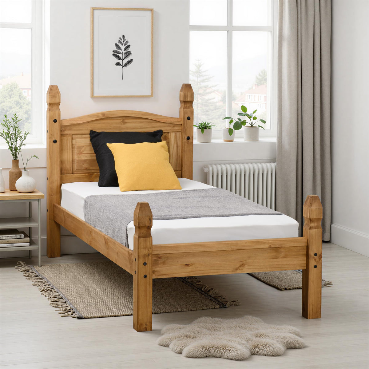 Seconique Corona 3 Feet Bed High Foot End