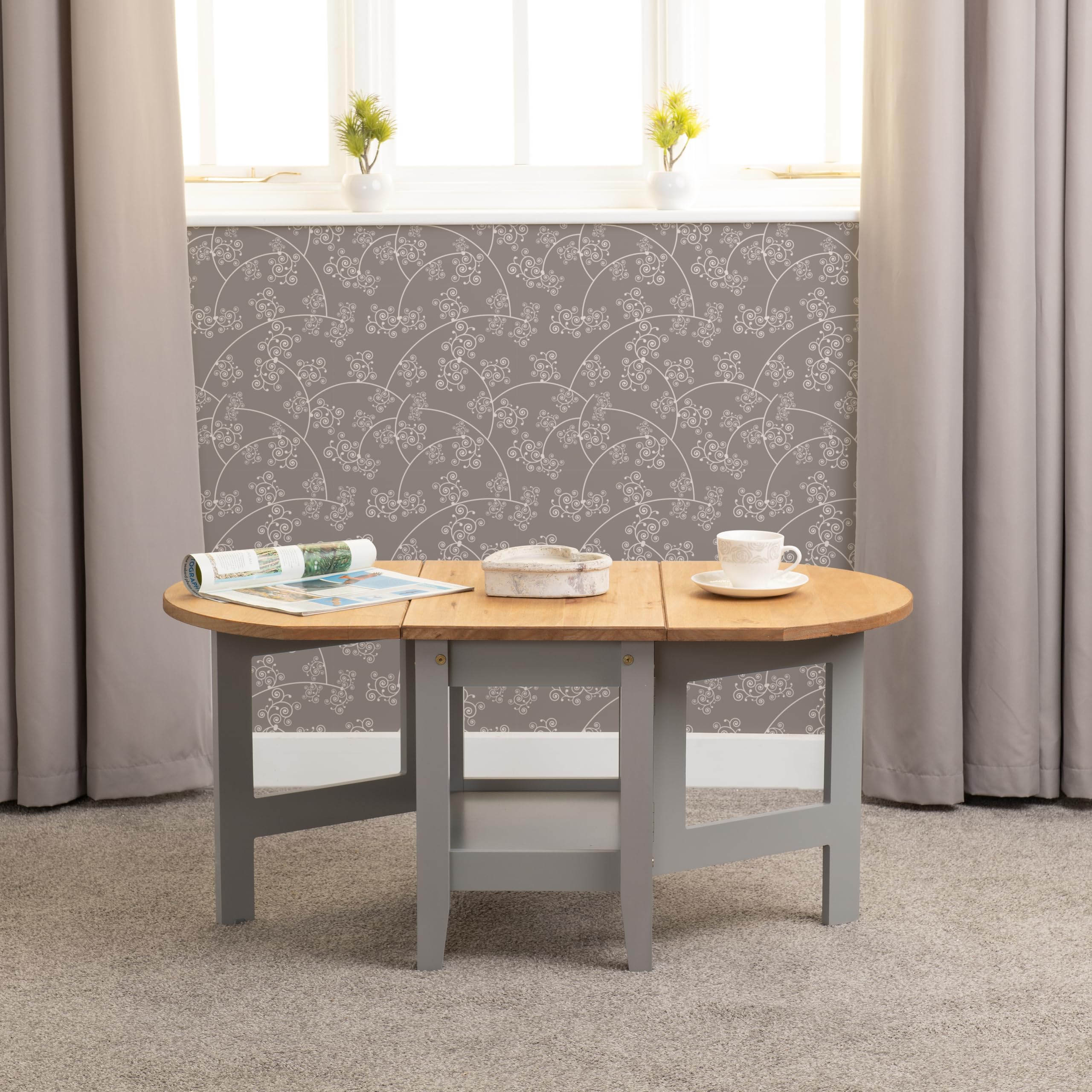 Seconique Santos Drop Leaf Coffee Table Drop Leaf Coffee Table