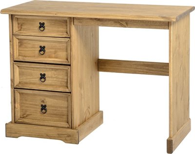 one stop furniture online Corona Mexican Pine 4 Draw Dressing Table