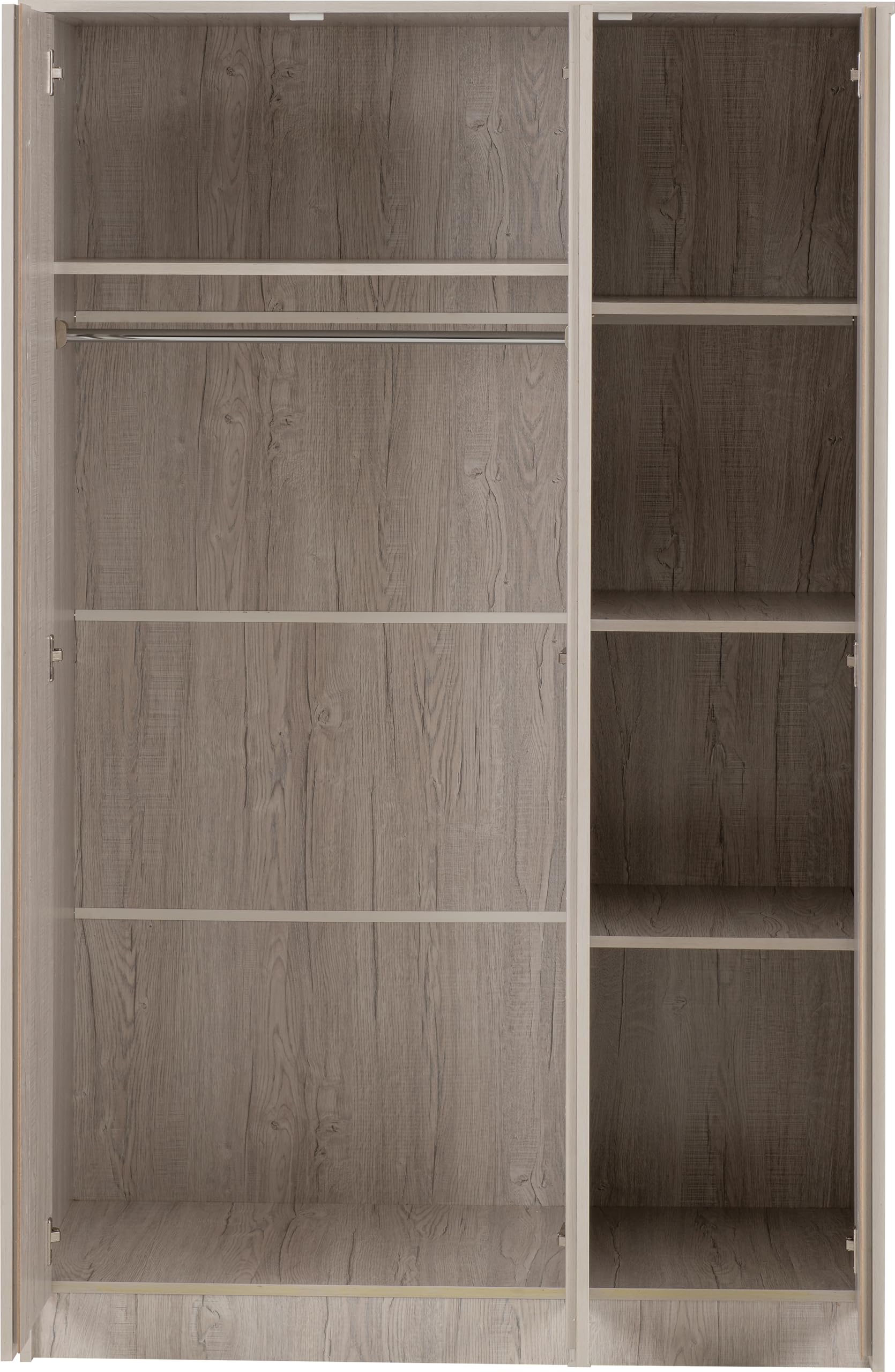 Seconique Bedroom Set, Engineered Wood, Urban Snow, W 1150mm x D 505mm x H 1800mm