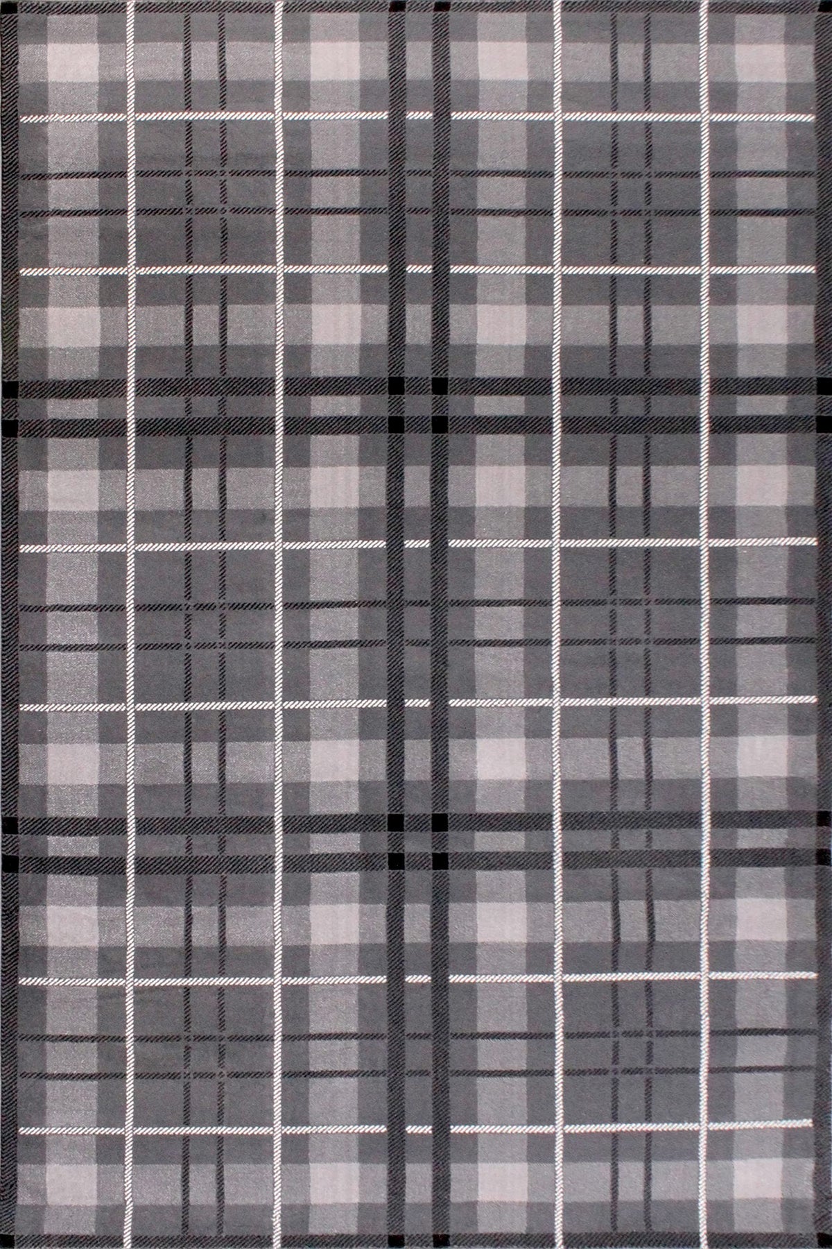 Highland Tartan Rug for Living Room Bedroom Check Quality Rug
