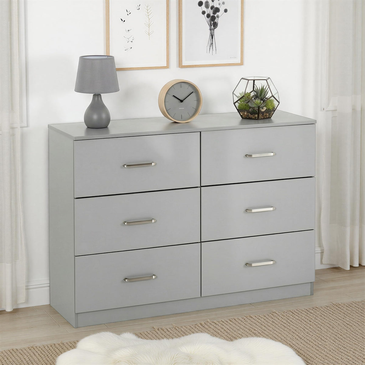 Seconique Dakota 6 Drawer Chest- Parent