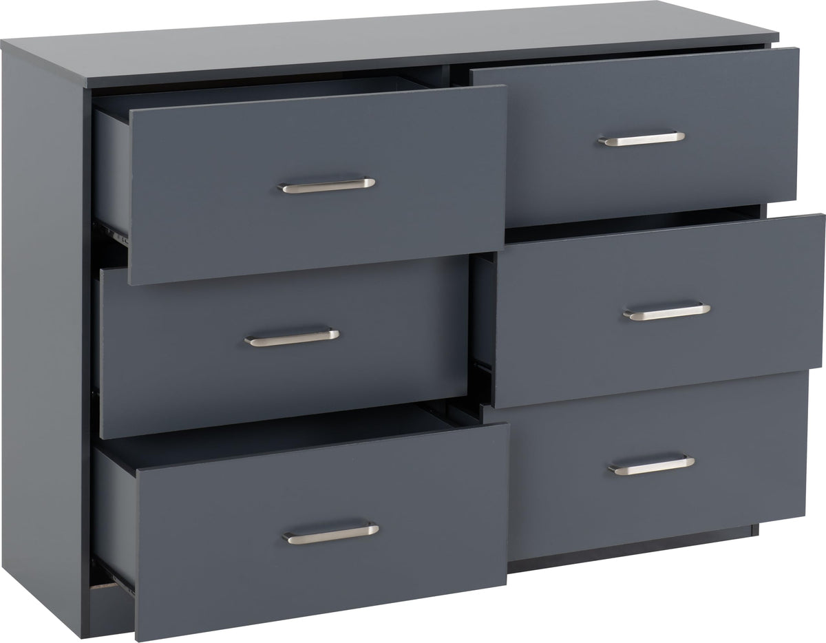 Seconique Dakota 6 Drawer Chest- Parent