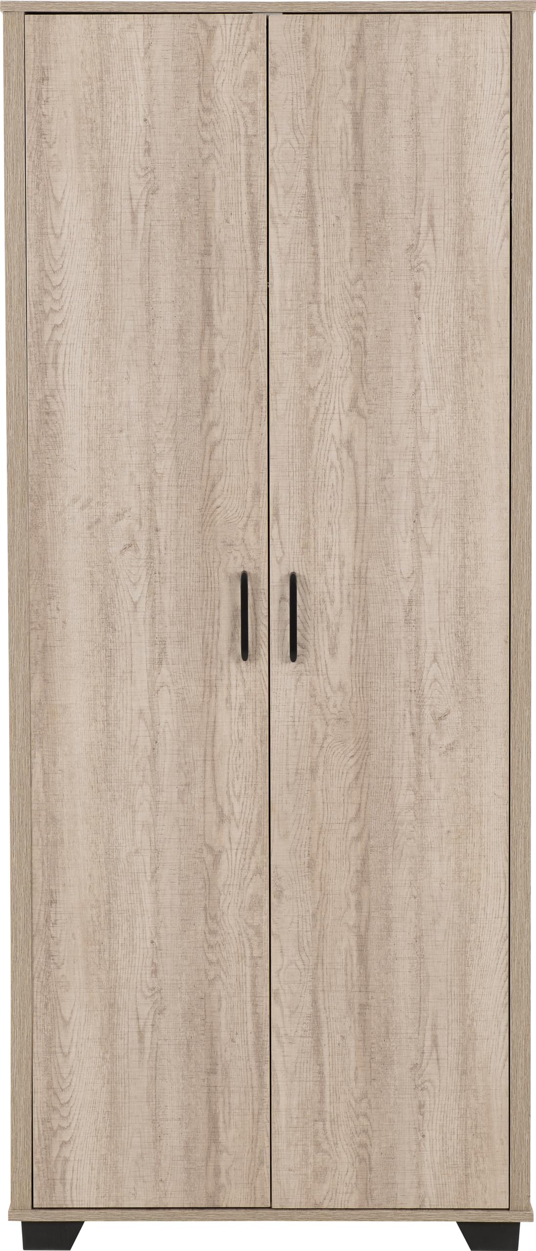Seconique Oliver 2 Door Wardrobe in Light Oak Effect