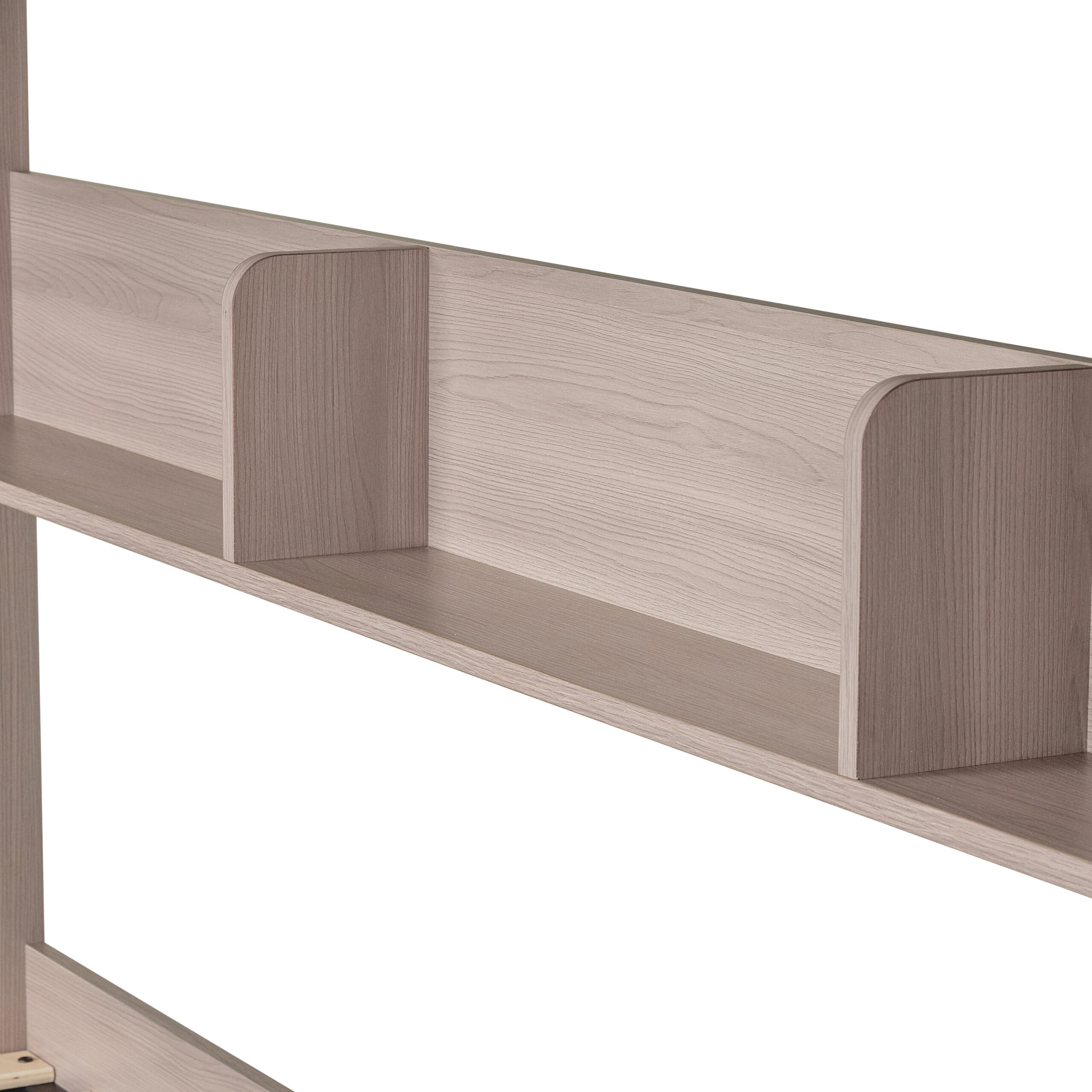 Furniture 321 Kid's Children's Hector Bunk Bed Ash Grey-No Delivery To Flats