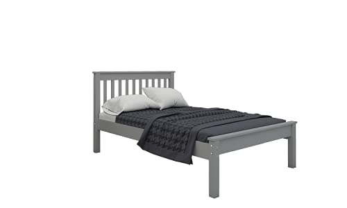 Furniture 321 Colorado 3" Bed Grey Low Foot End - No Delivery To Flats