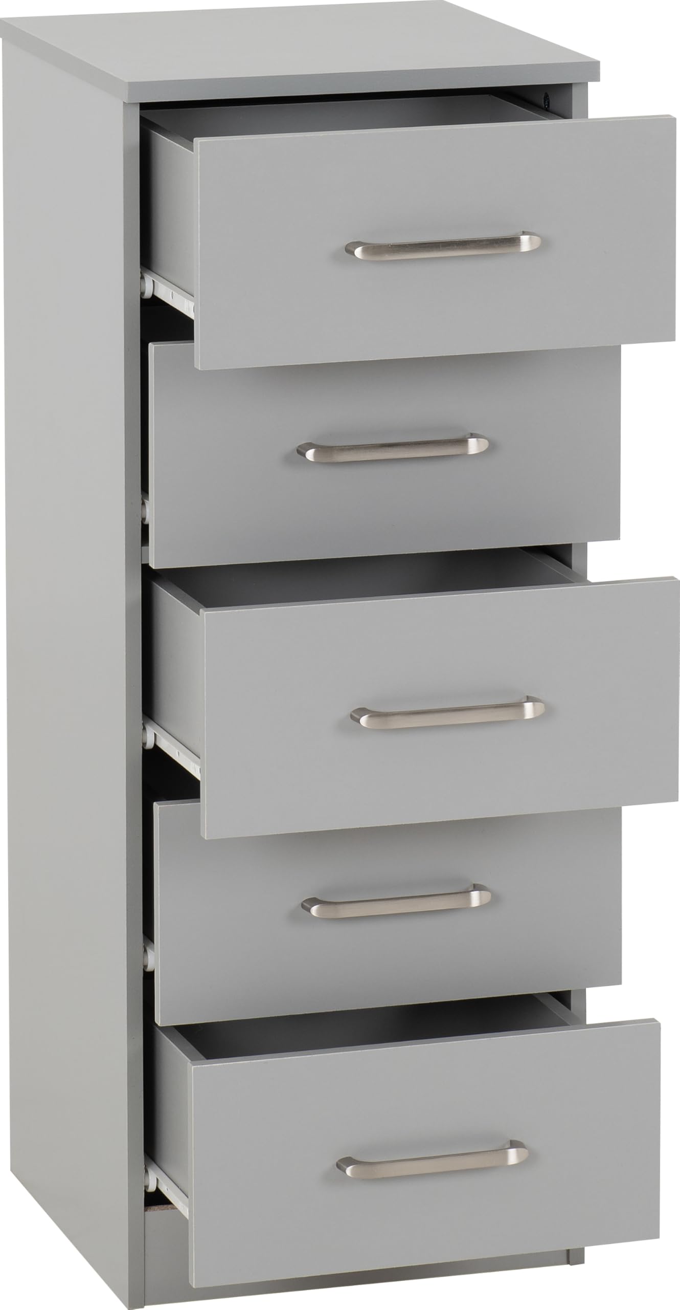 Seconique Dakota 5 Drawer Narrow Chest